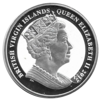 1 oz (31.10 g) srebrna moneta Britannia, Brytyjskie Wyspy Folkland 2017
