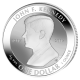 1 oz (31.10 g) sidabrinė moneta John F. Kennedy, Didžiosios Britanijos Mergelių Salos 2017 (reverse PROOF)