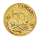 1/2 oz (15.55)  gold coin Kangaroo, Australia 2025