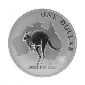 1 oz (31.10 g) sidabrinė moneta Kengūra - RAM, Australija 2000