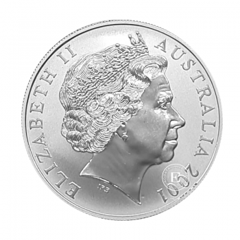 1 oz (31.10 g) sidabrinė moneta Kengūra - RAM, Australija 2001