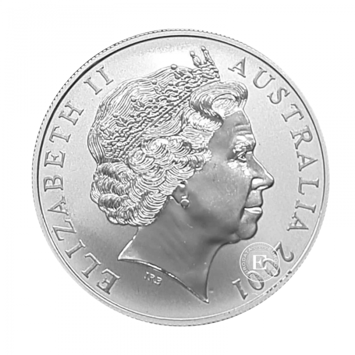 1 oz (31.10 g) sidabrinė moneta Kengūra - RAM, Australija 2001