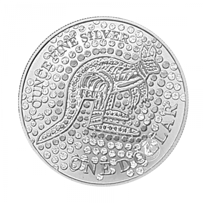 1 oz (31.10 g) sidabrinė moneta Kengūra - RAM, Australija 2001