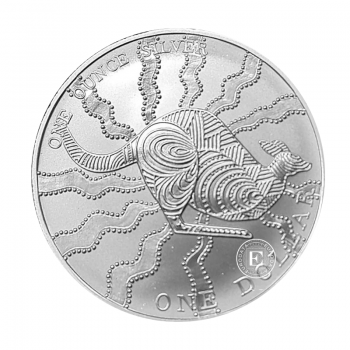 1 oz (31.10 g) sidabrinė moneta Kengūra - RAM, Australija 2002