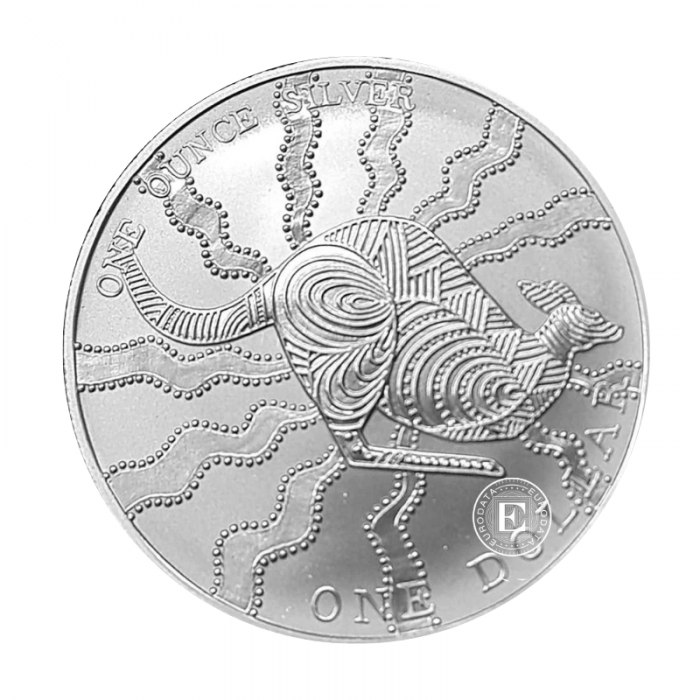 1 oz (31.10 g) silbermünze Kangaroo - RAM, Australien 2002