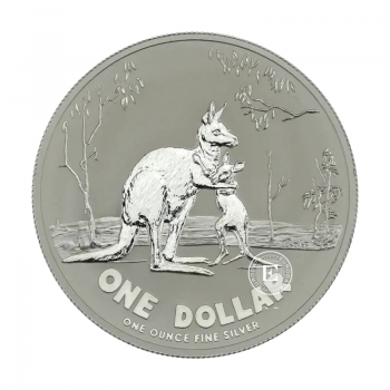 1 oz (31.10 g) sidabrinė moneta Kengūra - RAM, Australija 2007