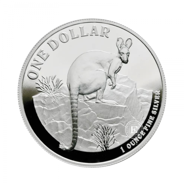 1 oz (31.10 g) sidabrinė moneta Kengūra - RAM, Australija 2010
