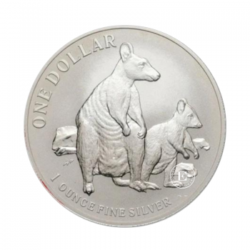 1 oz (31.10 g) sidabrinė moneta Kengūra - RAM, Australija 2011