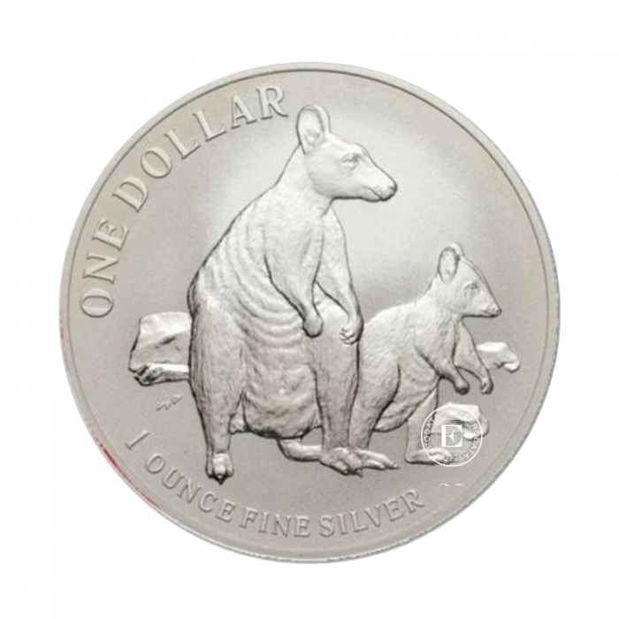 1 oz (31.10 g) pièce d'argent Kangaroo - RAM, Australie 2011