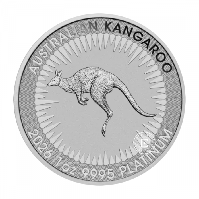1 oz (31.10 g) platininė moneta Kengūra, Australija 2026