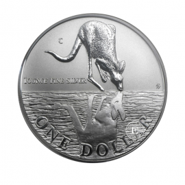 1 oz (31.10 g) pièce d'argent Kangaroo - RAM, Australie 1997