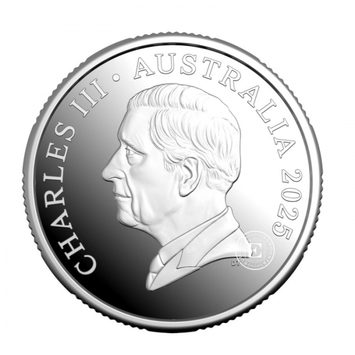 1 oz (31.10 g) silver coin PROOF Kangaroo - Bush Capital - RAM, Australia 2025