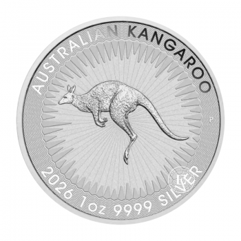 1 oz (31.10 g) sidabrinė moneta Kengūra, Australija 2026