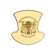 1/1000 oz gold coin Hat, Chad