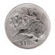 1 oz (31.10 g) sidabrinė moneta kortelėje Kiwi, Naujoji Zelandija 2012