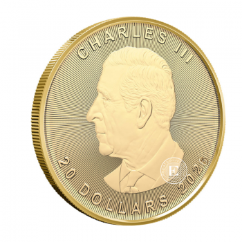1/2 oz (15.55 g) gold coin Maple Leaf, Canada 2026