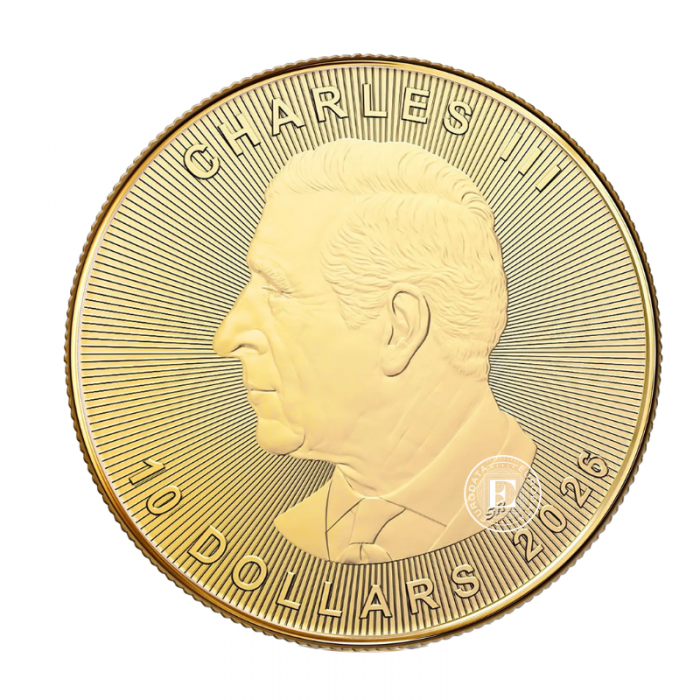 1/4 oz (7.78 g)  pièce d'or Maple Leaf, Canada 2026