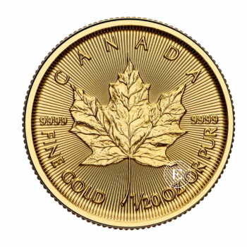 1/20 oz (1.55 g) gold coin Maple Leaf, Canada 2026