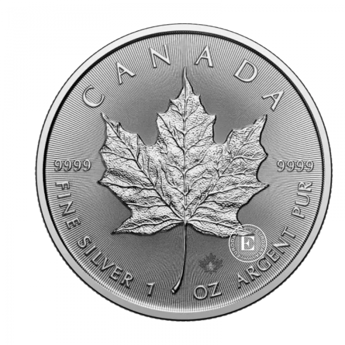 1 oz (31.10 g) silver coin Maple Leaf, Canada 2026 (Tube)