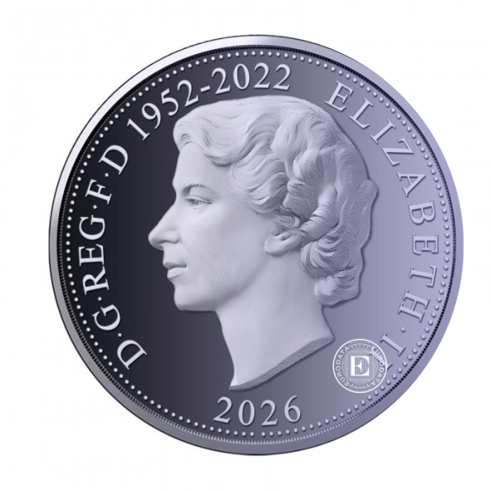 1 oz (31.10 g) moneta tytanu Maple leaf, Kanada 2026