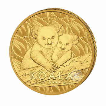1 oz (31.10 g) auksinė moneta Koala - RAM, Australija 2025