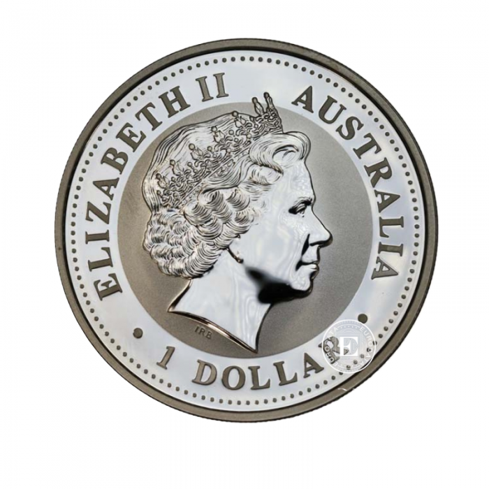1 oz (31.10 g) srebrna moneta Kookaburra, Australia 2006