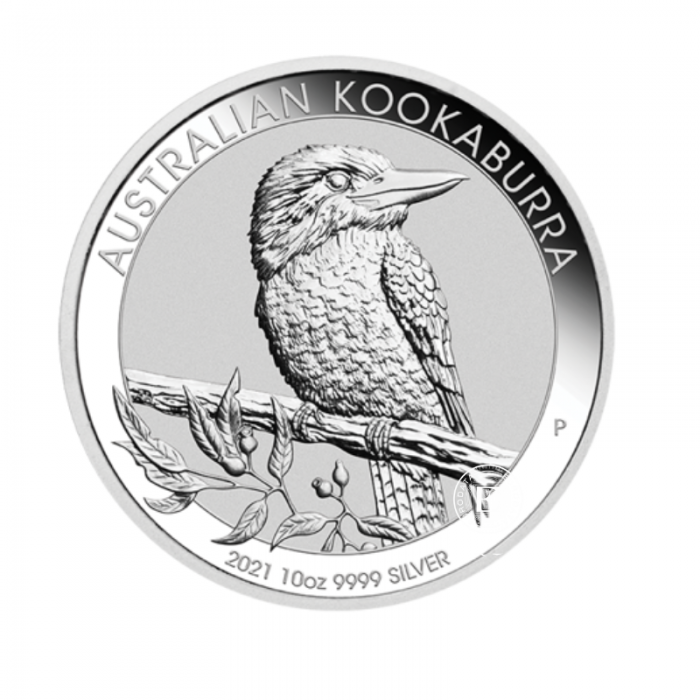 10 oz (311 g) silver coin Kookaburra, Australia 2021