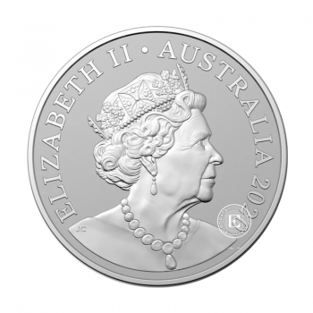 1 oz (31.10 g) sidabrinė moneta Kookaburra - RAM, Australija 2020
