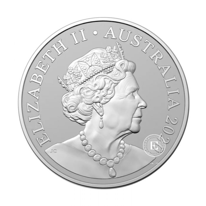 1 oz  (31.10 g) silver coin Kookaburra - RAM, Australia 2020