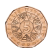 5 Eur copper coin New Year's concert, Austria 2016
