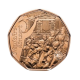 5 Eur copper coin New Year's concert, Austria 2016