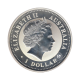 1 oz  (31.10 g) silbermünze Kookaburra, Australien 1999