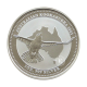 1 oz  (31.10 g) silbermünze Kookaburra, Australien 2002