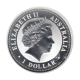1 oz (31.10 g) sidabrinė moneta Kookaburra, Australija 2004