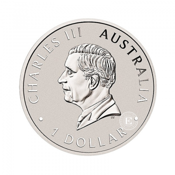 1 oz (31.10 g) sidabrinė moneta Kookaburra, Australija 2026
