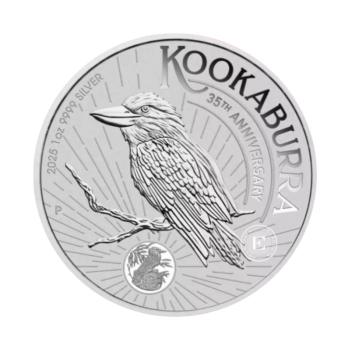 1 oz (31.10 g) silver coin Kookaburra, Australia 2025