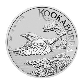 1 oz (31.10 g) sidabrinė moneta Kookaburra, Australija 2026