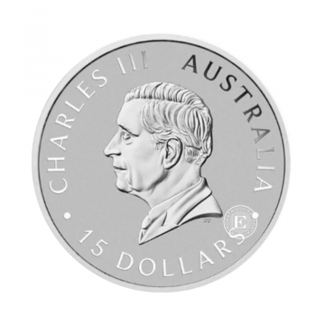 1/10 oz (3.11 g) pièce de platine Australia Kookaburra, Australie 2025