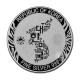 1 oz (31.10 g) pièce d'argent Korean Tiger, Corée du Sud 2022