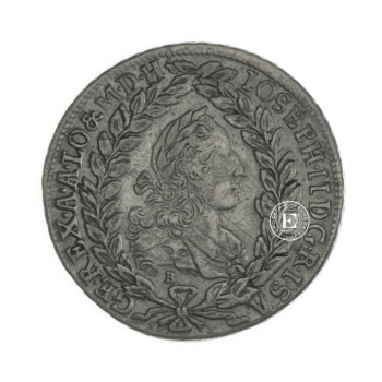 6.50 g sidabrinė  moneta Joseph II, Austrija 1774