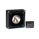 1 oz (31.10 g) pièce PROOF coloree d'argent Lunar III - Year of  Rabbit, Australie 2023