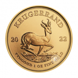 1 oz (31.10 g) gold coin Krugerrand, South Africa (random year)
