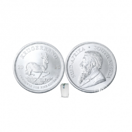 1 oz sidabrinių monetų Krugerrand, Pietų Afrikos Respublika 2025 (Tūba)