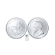 25 x 1 oz silver coins Krugerrand, South Africa 2025 (tube)