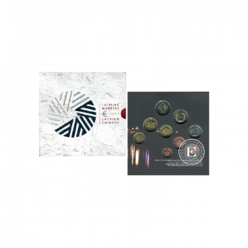 5.88 Eur jeu de pièces, Lettonie 2015