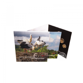 5.88 Eur jeu de pièces, Lettonie 2015