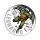 1 oz (31.10 g) sidabrinė spalvota  moneta Ninja Turtles Leonardo, Tuvalu 2024