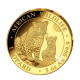 5 oz (155.50 g) pièce d'or PROOF African Wildlife, Leopard, Somali 2024 (avec certifikat)