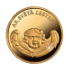 1 lat (1.24 g) pièce d'or PROOF Oh, holy Lestene, Lettonie 2013