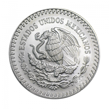 1 oz (31.10 g) sidabrinė moneta Laisvės angelas, Meksika 1992